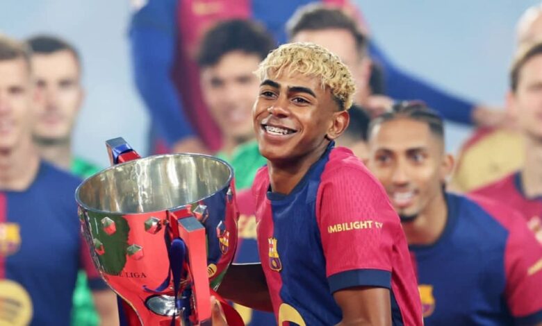 برشلونة يستعد لربط لامين يامال بعقد حتى 2031