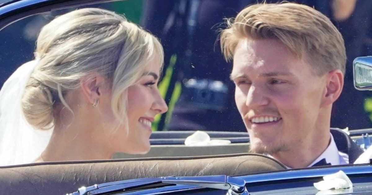 أوديجارد يحتفل بزفافه رسميًا في أوسلو بحضور نجوم أرسنال