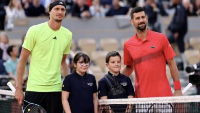 تنس.. نتيجة مباراة دجوكوفيتش وزفيريف في ربع نهائي رولان غاروس