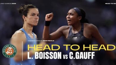 تنس.. كوكو غوف تنهي مُغامرة لويس بواسون وتبلغ نهائي رولان غاروس 2025