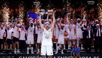 كرة سلة.. ريال مدريد يؤكد تفوقه على فالنسيا ويتوج بلقب الدوري الإسباني 2025-24