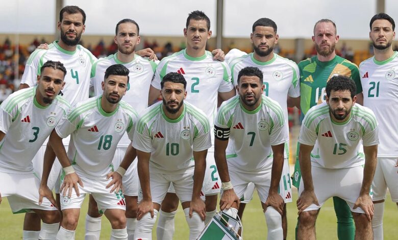 موعد مباراة الجزائر ورواندا ضمن تحضيرات تصفيات كأس العالم 2026 والقنوات الناقلة
