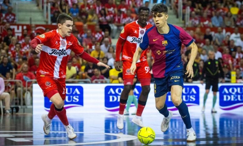 قرطاجنة يسقط برشلونة ويقترب من الحفاظ على لقب الدوري الإسباني لكرة الصالات
