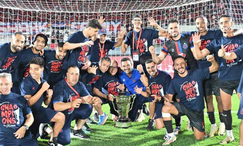أولمبيك آسفي يُسقط نهضة بركان ويتوج بكأس العرش المغربي للمرة الأولى في تاريخه