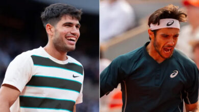 تنس.. ألكاراز يبلغ نهائي رولان غاروس بعد تفوقه على موسيتي "المُنسحب"