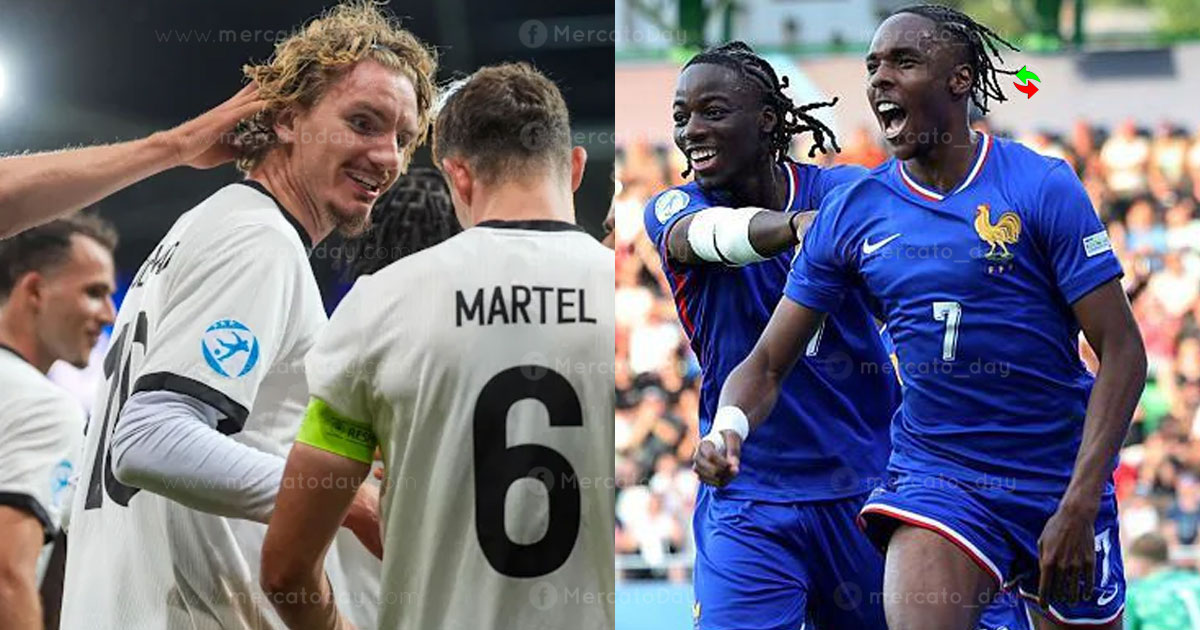 موعد مباراة ألمانيا وفرنسا في نصف نهائي أمم أوروبا تحت 21 سنة والقنوات الناقلة