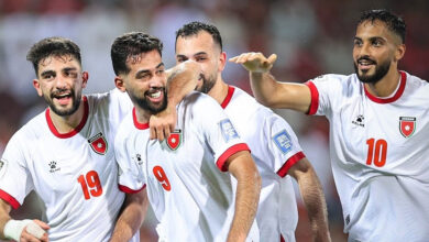 بهاتريك علوان.. الأردن يكتسح عُمان في عقر دارها ويقترب من مونديال 2026