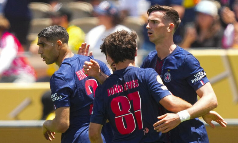 باريس سان جيرمان يرسل تحذيرًا مبكرًا بفوز عريض على أتلتيكو مدريد