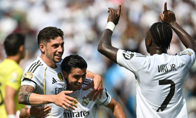 رغم النقص العددي.. ألونسو يحقق فوزه الأول مع ريال مدريد وينهي حلم باتشوكا