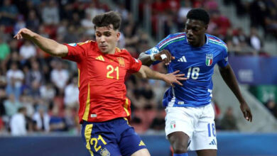 إسبانيا تُمسك زمام المجموعة بالتعادل مع إيطاليا في أمم أوروبا تحت 21 عامًا