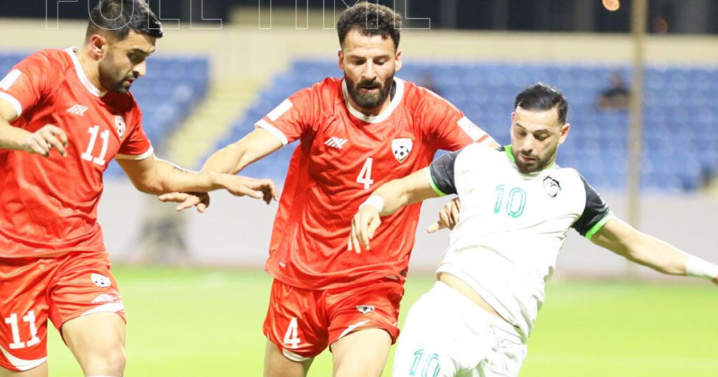 سوريا تواصل التألق في تصفيات كأس آسيا 2027 وتُسقط أفغانستان بهدف السومة
