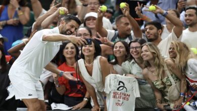 تنس.. دجوكوفيتش يتخطى ألكسندر مولر في افتتاح مشواره بويمبلدون 2025