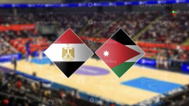 كرة سلة.. بث مباشر مشاهدة مباراة مصر والأردن في دورة بيروت الودية