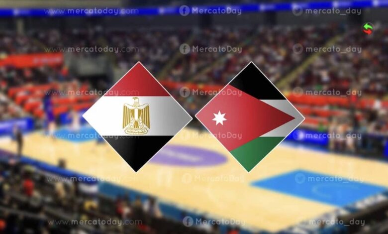 كرة سلة.. بث مباشر مشاهدة مباراة مصر والأردن في دورة بيروت الودية