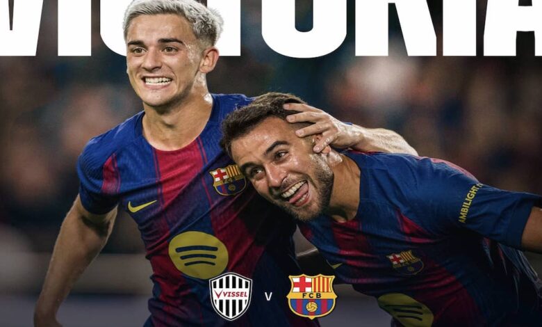 روني باردغي يُجنب برشلونة التعادل مع فيسيل الياباني في أول ودية بتحضيرات الموسم