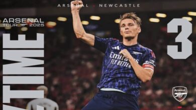 أوديغارد يقود أرسنال لفوز صعب على نيوكاسل يونايتد في ودية بتحضيرات الموسم الجديد