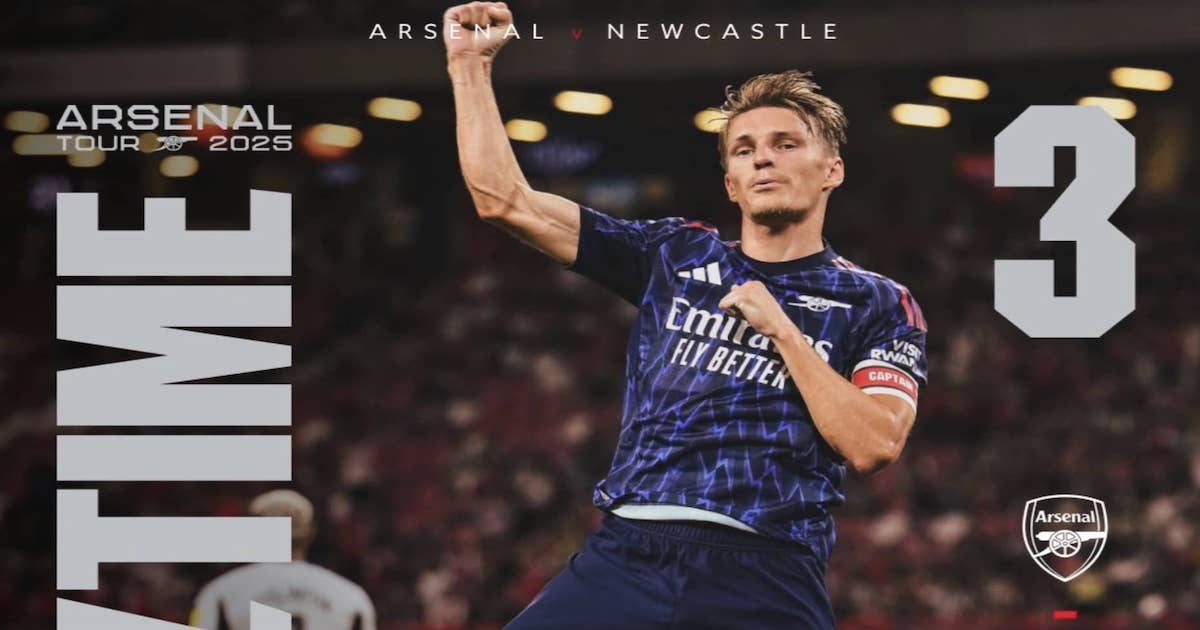 أوديغارد يقود أرسنال لفوز صعب على نيوكاسل يونايتد في ودية بتحضيرات الموسم الجديد