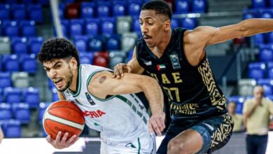 كرة سلة.. الجزائر تسحق الإمارات بـ99 نقطة وتنعش آمالها في البطولة العربية