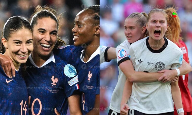 موعد مباراة ألمانيا وفرنسا في ربع نهائي كأس أوروبا للسيدات والقنوات الناقلة