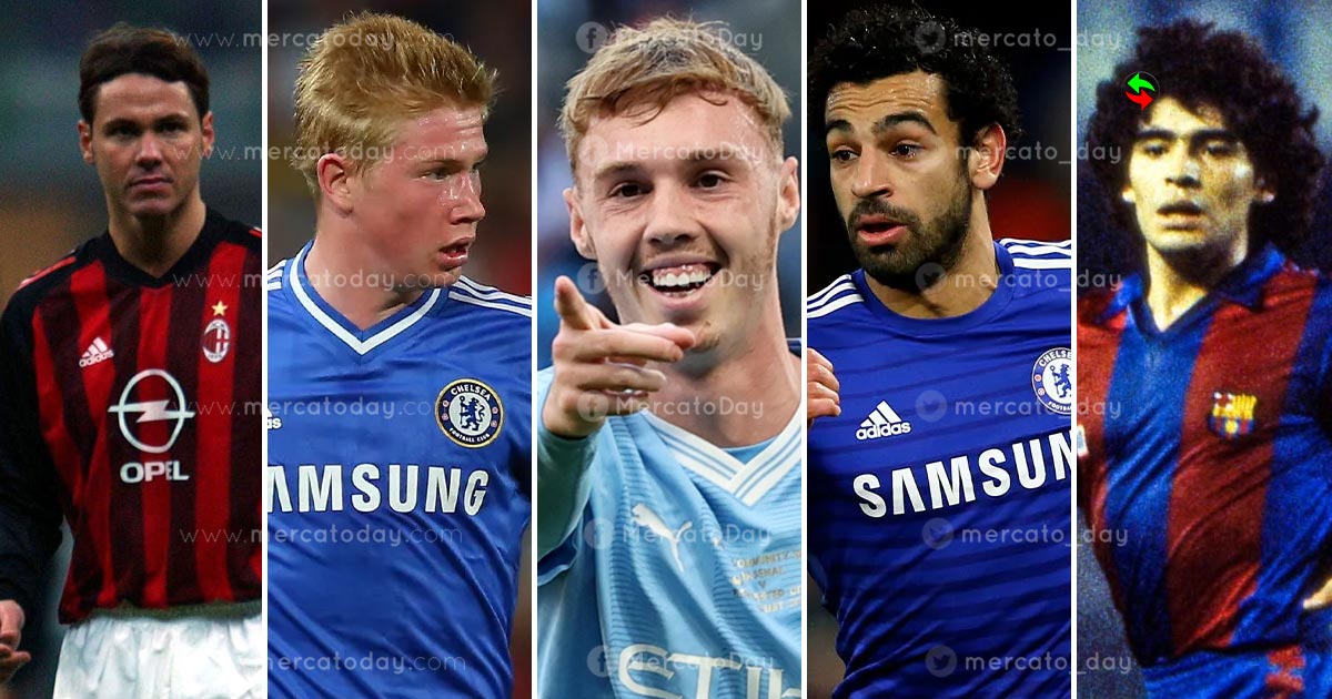 اغبى 10 صفقات بيع في تاريخ كرة القدم.. بالمر يخطف المركز الأول