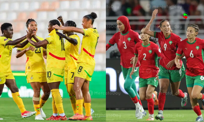 موعد مباراة المغرب وغانا في نصف نهائي كأس أمم إفريقيا للسيدات والقنوات الناقلة