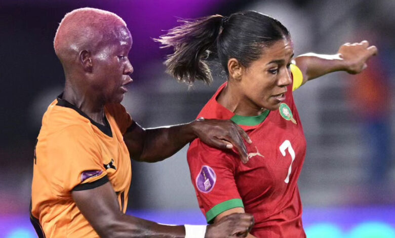 المغرب يفلت من الهزيمة أمام زامبيا ويكتفي بالتعادل في افتتاح كأس أمم إفريقيا للسيدات
