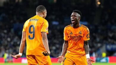 فينيسيوس يواجه مستقبلًا غامضًا في ريال مدريد منذ وصول مبابي