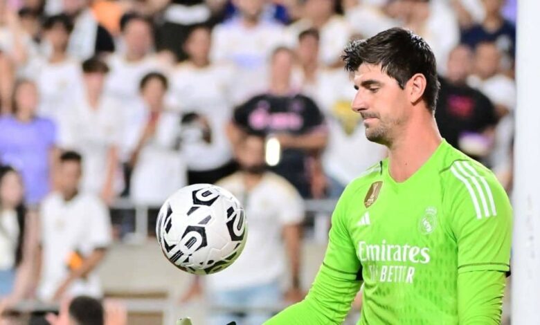 كورتوا يعتذر بعد رباعية باريس: علينا التعلم والعودة أقوى