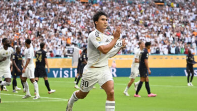 برأسية الواعد غارسيا.. ريال مدريد يُقصي يوفنتوس ويتقدم إلى ربع النهائي