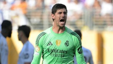 كورتوا يواصل مسيرته مع ريال مدريد حتى صيف 2027