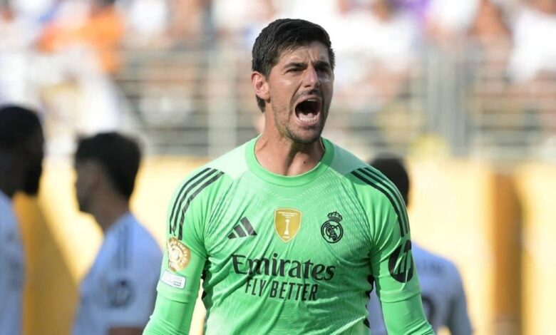 كورتوا يواصل مسيرته مع ريال مدريد حتى صيف 2027