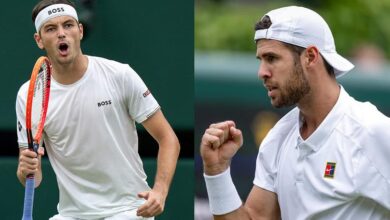 تنس.. فريتز يتعافى من عثرة مفاجئة أمام خاشانوف ويبلغ نصف نهائي ويمبلدون لأول مرة