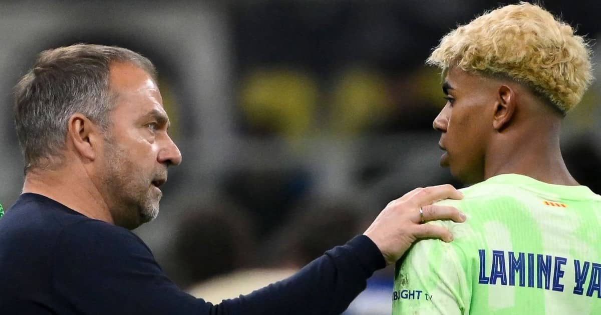 فليك يعلق بطرافة على ارتداء يامال القميص رقم 10 في برشلونة