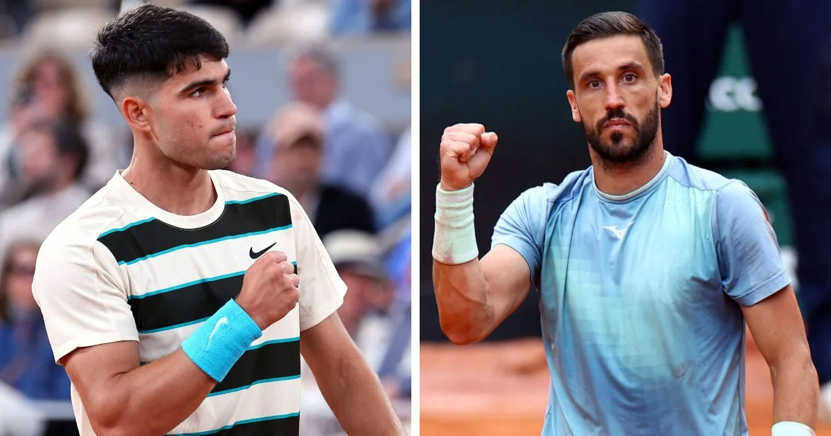 تنس.. ألكاراز يعبر تحدي جومر دامر بصعوبة ويواصل مشواره في بطولة سينسيناتي