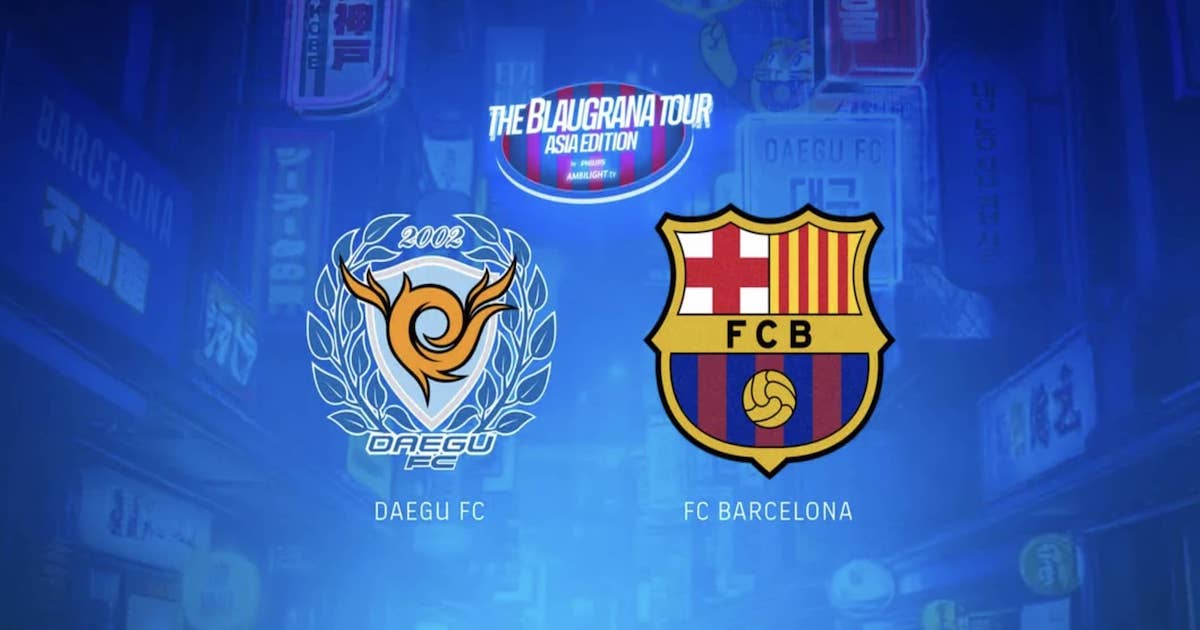 بث مباشر.. مشاهدة مباراة برشلونة ودايجو الودية في الجولة الآسيوية