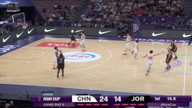كرة سلة.. الصين تلتهم الأردن وتعبر لربع نهائي كأس آسيا