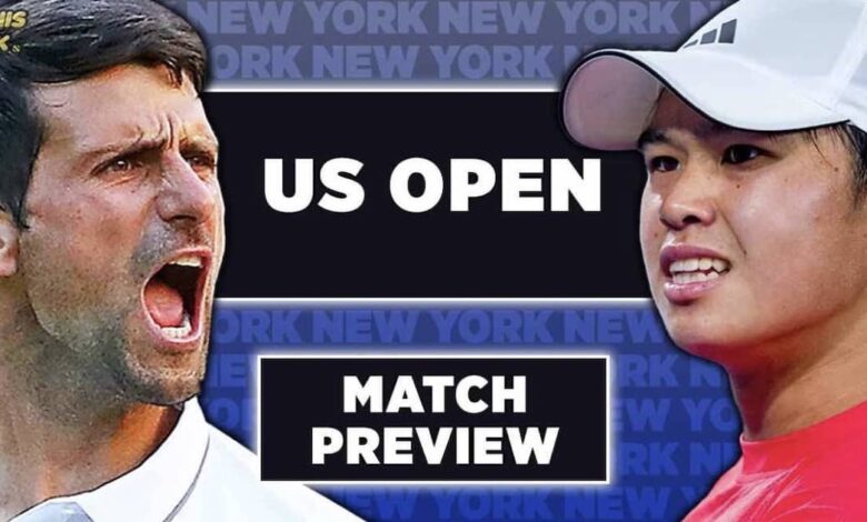 بث مباشر تنس.. مشاهدة مباراة نوفاك دجوكوفيتش وليرنر تين في بطولة أميركا المفتوحة