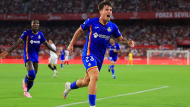 أدريان ليسو يضاعف جراح إشبيلية ويمنح خيتافي انطلاقة تاريخية في لا ليغا