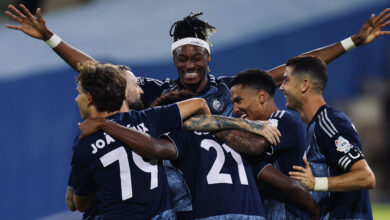 النصر يوجه إنذارًا مبكرًا لمنافسيه بخماسية في شباك التعاون