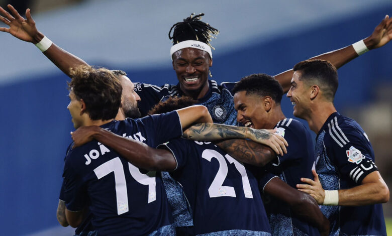 النصر يوجه إنذارًا مبكرًا لمنافسيه بخماسية في شباك التعاون