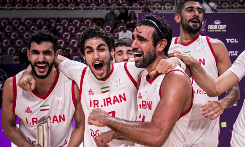 كرة سلة.. إيران تصدم الصين تايبيه بريمونتادا تاريخية وتبلغ نصف نهائي كأس آسيا