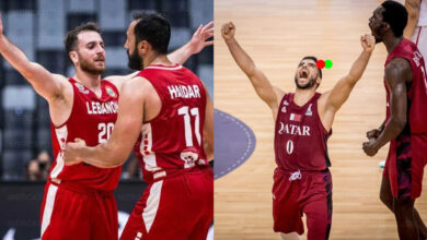كرة سلة.. نتيجة مباراة قطر ولبنان في كأس آسيا مباشر لحظة بلحظة