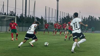 محمد السيد ينقذ مصر من الخسارة أمام المغرب ضمن تحضيرات كأس العالم للشباب