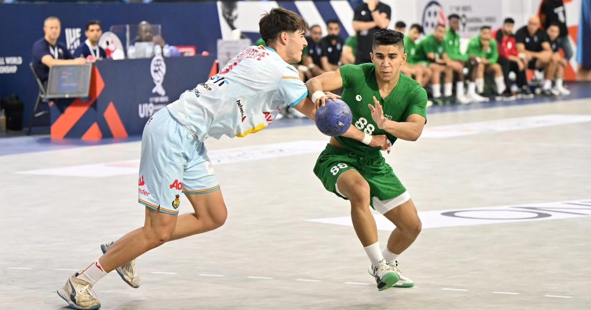 كرة يد.. إسبانيا تُلحق بالسعودية خسارة ثقيلة في الدور الرئيسي بمونديال اليد للناشئين