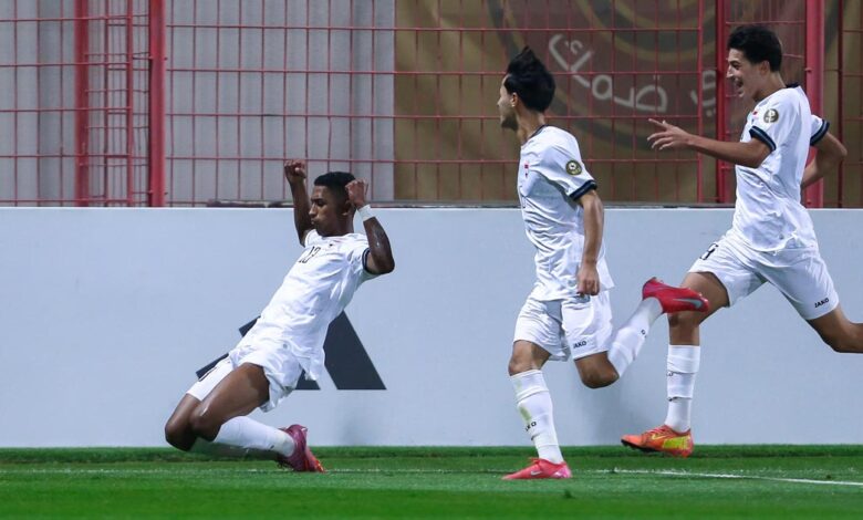 العراق يفتتح مشواره في كأس الخليج تحت 20 عاماً بفوز صعب على البحرين
