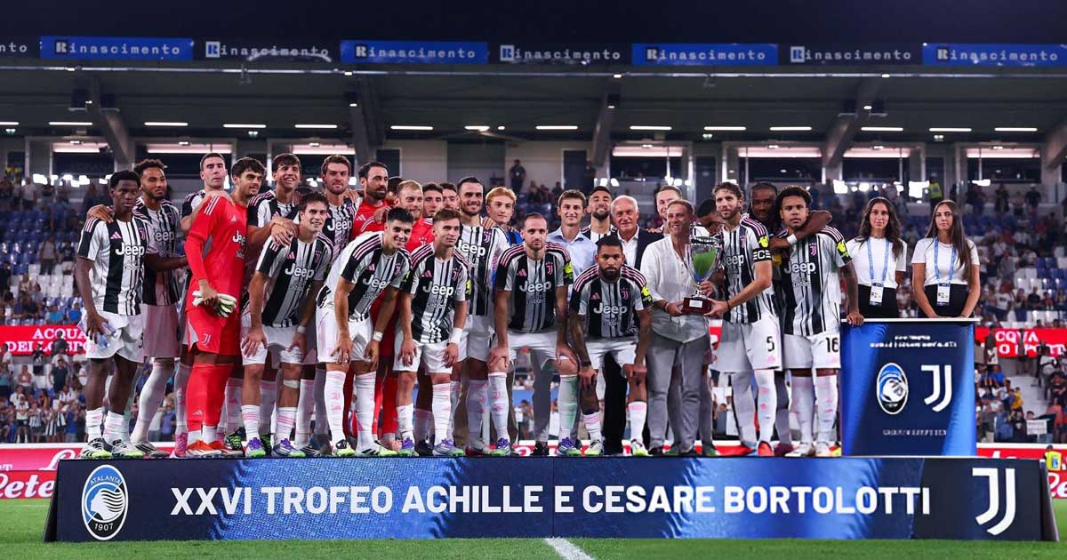 يوفنتوس يختتم تحضيراته بالفوز على أتالانتا في كأس بورتولوتي الودية