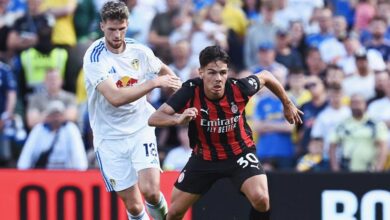 ليدز يونايتد يختتم تحضيراته للبريميرليغ بتعادل معنوي مع ميلان