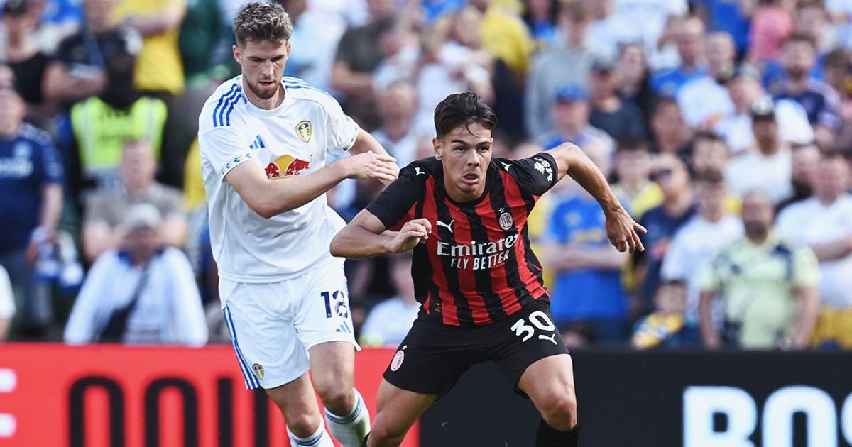 ليدز يونايتد يختتم تحضيراته للبريميرليغ بتعادل معنوي مع ميلان