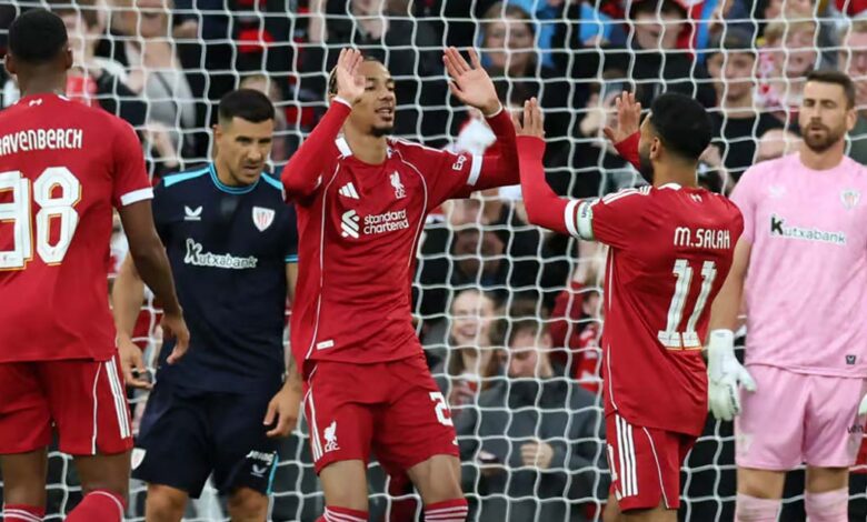 ليفربول يقسو على أثلتيك بيلباو بسباعية في مباراتين وديتين