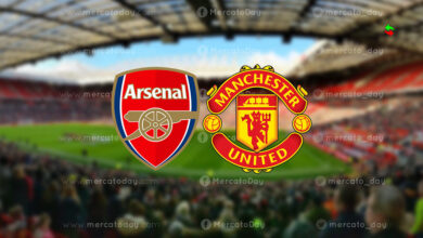 آرسنال يقهر مانشستر يونايتد في أولد ترافورد برأسية كالافيوري